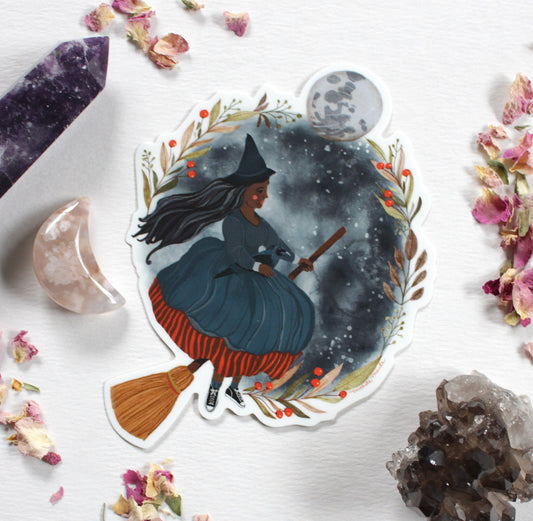 Single Sticker - Witch Sticker - Agatha