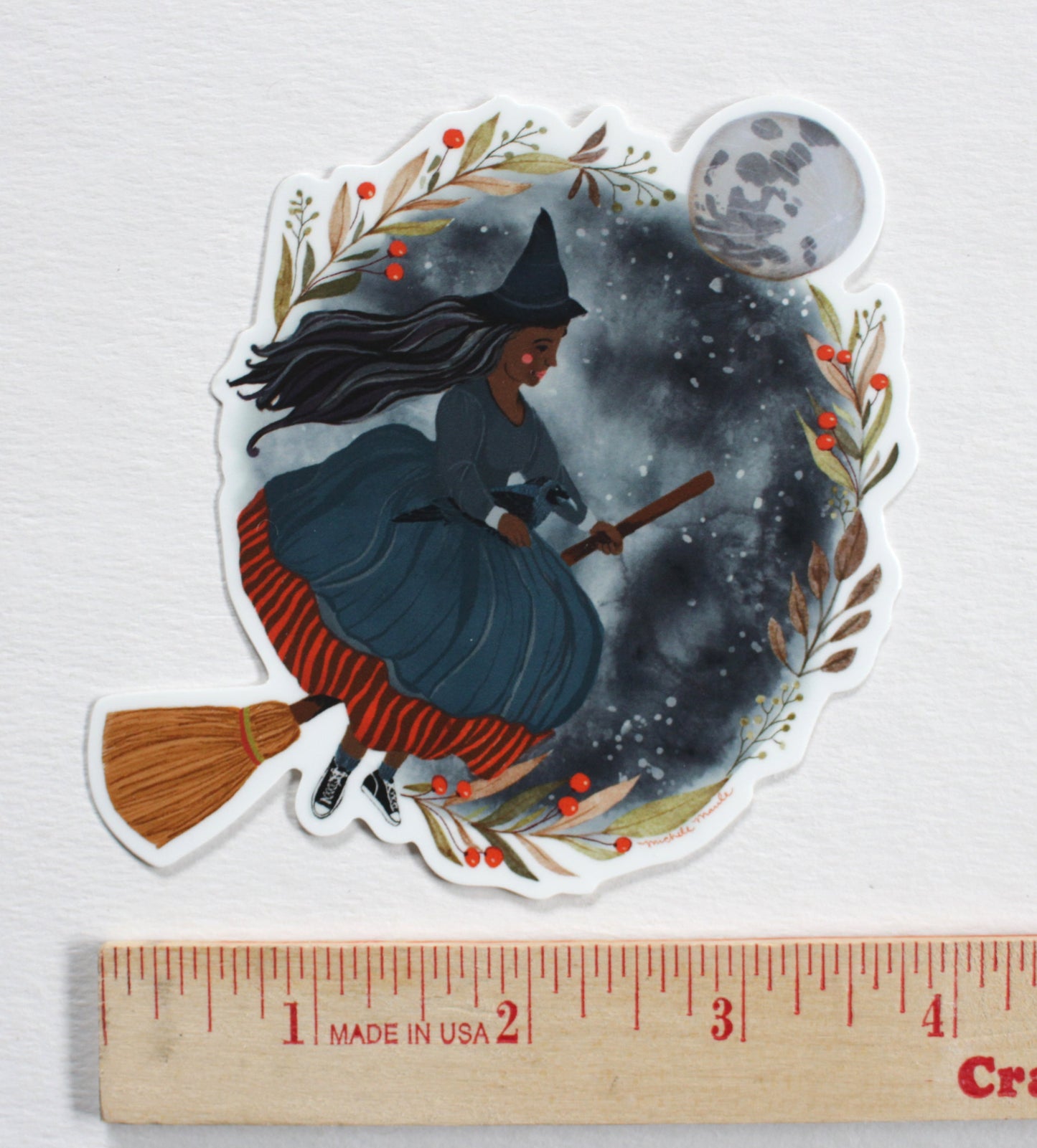 Single Sticker - Witch Sticker - Agatha