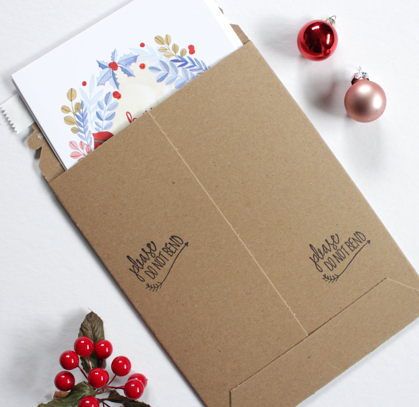 Holiday Card - Red Cardinals Happy Holidays