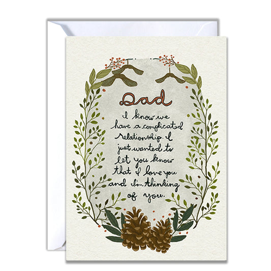 Father's Day Card - Complicated Father's Day Card