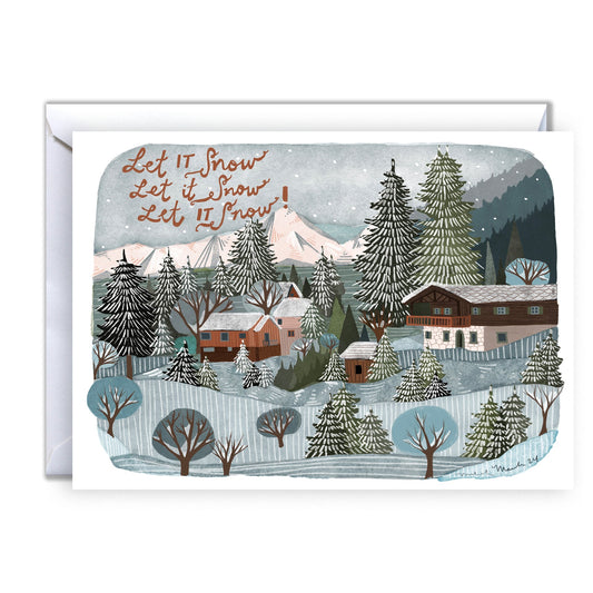 Holiday Card - Let it Snow, Let it Snow, Let it Snow