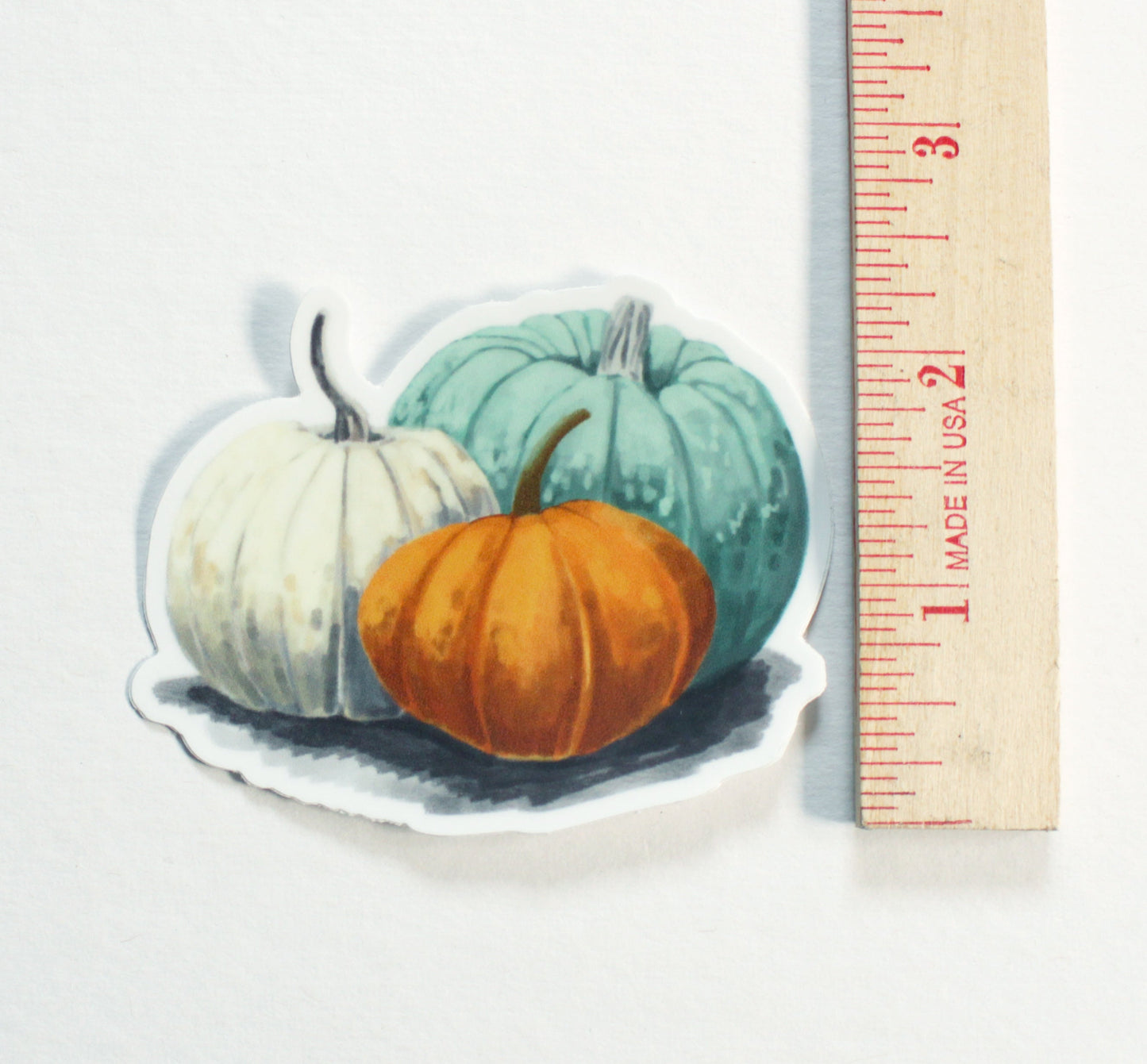 Autumn Pumpkins Vinyl Sticker