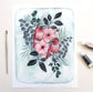 Hand Illustrated Bird Art Print - Two Hummingbirds