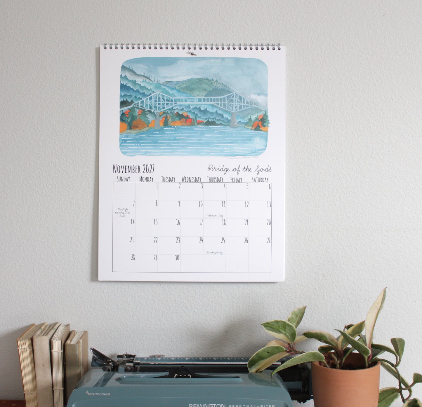 2027 Oregon Calendar