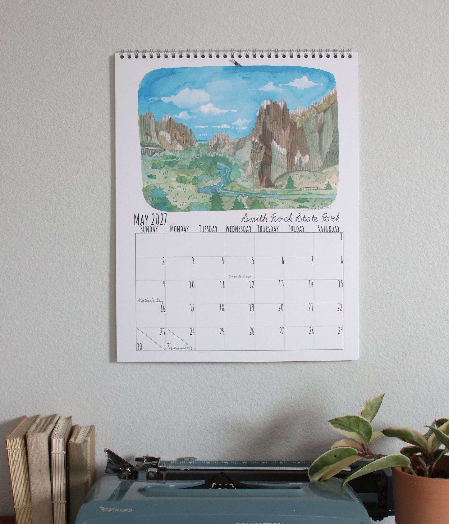 2027 Oregon Calendar