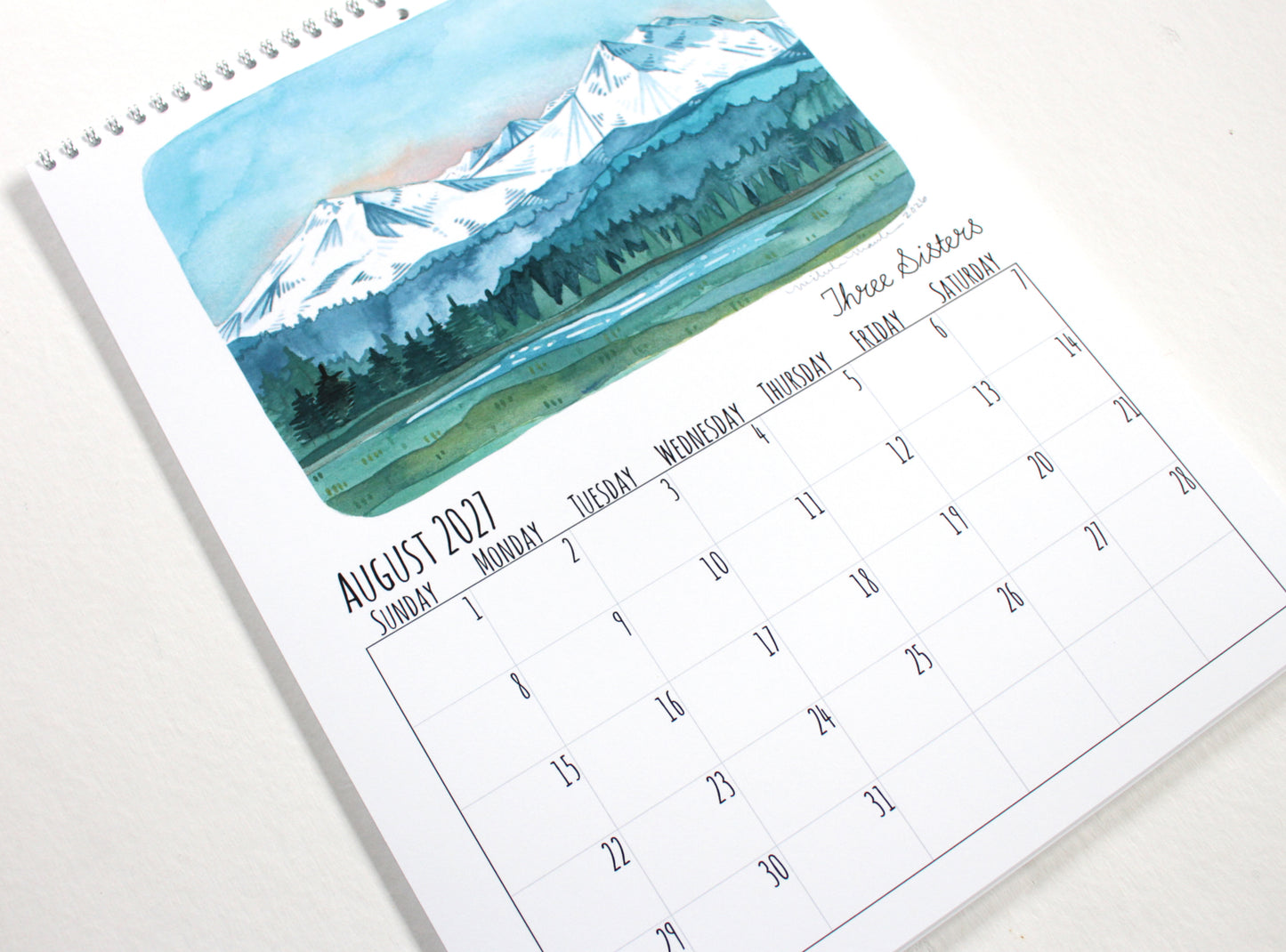 2027 Oregon Calendar