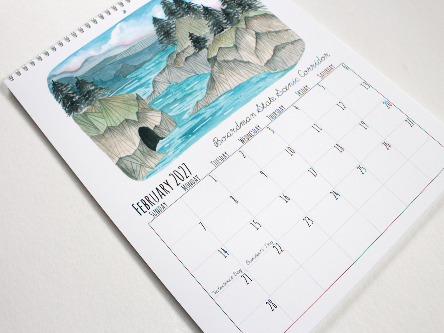2027 Oregon Calendar