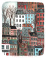 Drawn by Hand Pittsburgh Row Homes 8x10 Illustrated Print