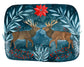 Hand Illustrated Holiday Stag Artwork
