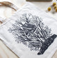 Baba Yaga House Cotton Canvas Tote Bag