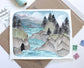 Original Gouache Painting Boardman State Park Oregon Coast