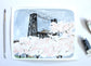 Portland Oregon Painting Steel Bridge with Cherry Blossoms