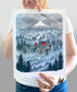 11x14 Print - Two Mountain Neighbours