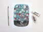 Mouse Reading a Book Under a Strawberry Patch 8x10 Print