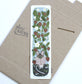 Mouse and Strawberries Two Sided Illustrated Bookmark