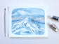 Illustration Art 8x10 Print of Oregon's Mt Hood - Mountain's Out!