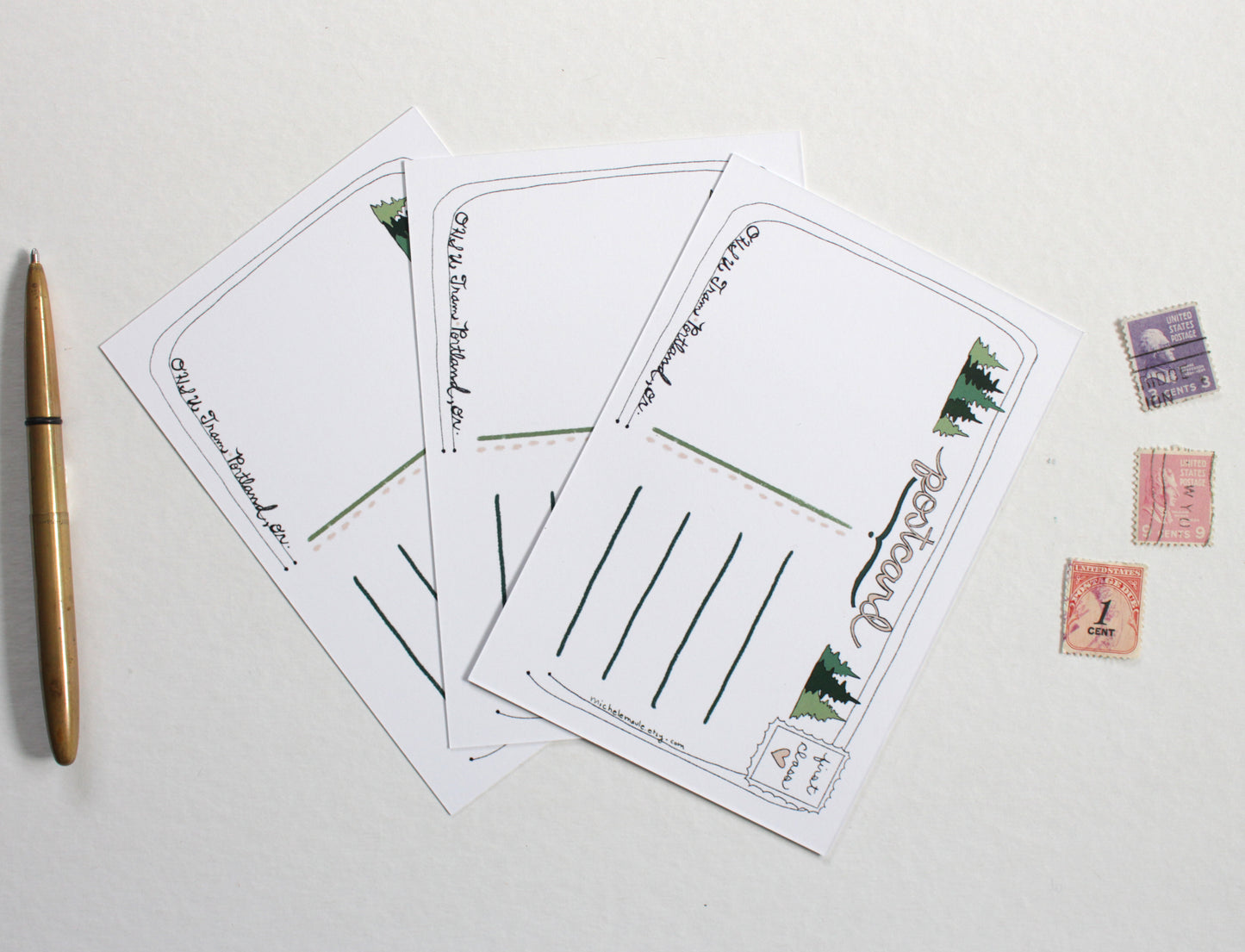 Portland, Oregon Postcard - OHSU Tram Postcard