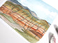 Painted Hills Oregon Hand Drawn Art Print