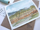 Original Painting of the Painted Hills of Oregon