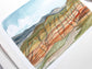 Painted Hills Oregon Hand Drawn Art Print