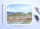 Original Painting of the Painted Hills of Oregon