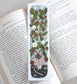 Mouse and Strawberries Two Sided Illustrated Bookmark