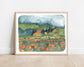 Autumn in Oregon Sauvies Island Pumpkin Patch 8x10 Art Print