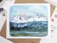 Three Sisters Oregon Landscape Artwork