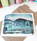 8x10 Print - Snowy St Johns Bridge