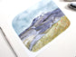 Mt St Helens 8x10 Hand Drawn Art Print