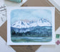 Three Sisters Mountain Range Reproduction 8x10 Print