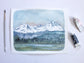 Original Painting of the Pacific Northwest Three Sisters Mountain Range