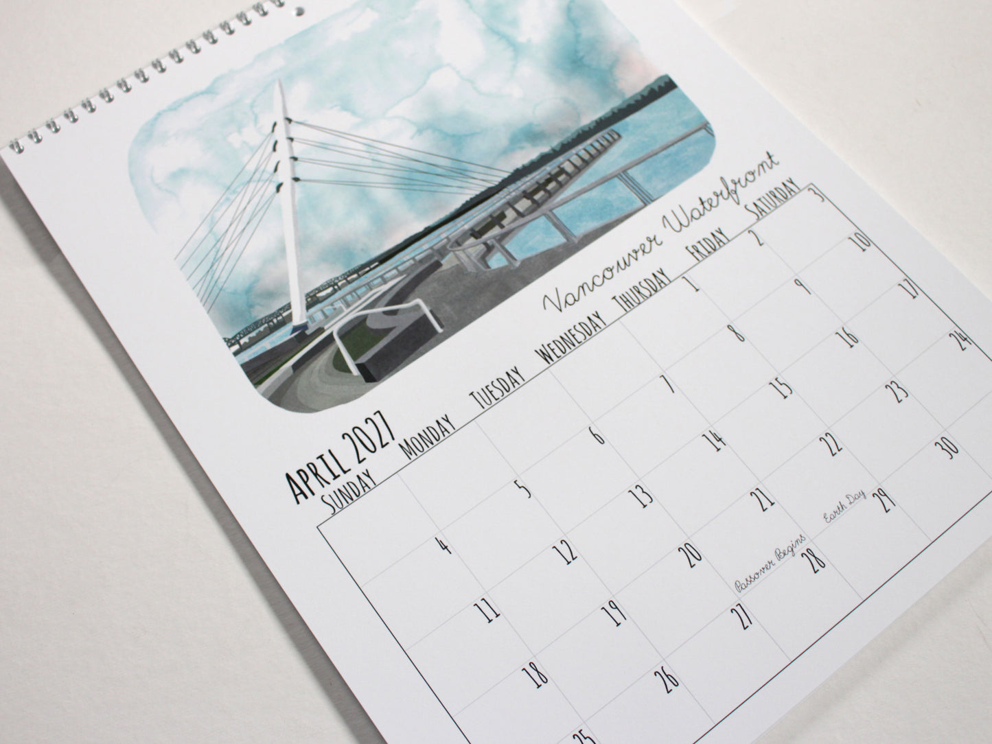 2027 Washington State Calendar