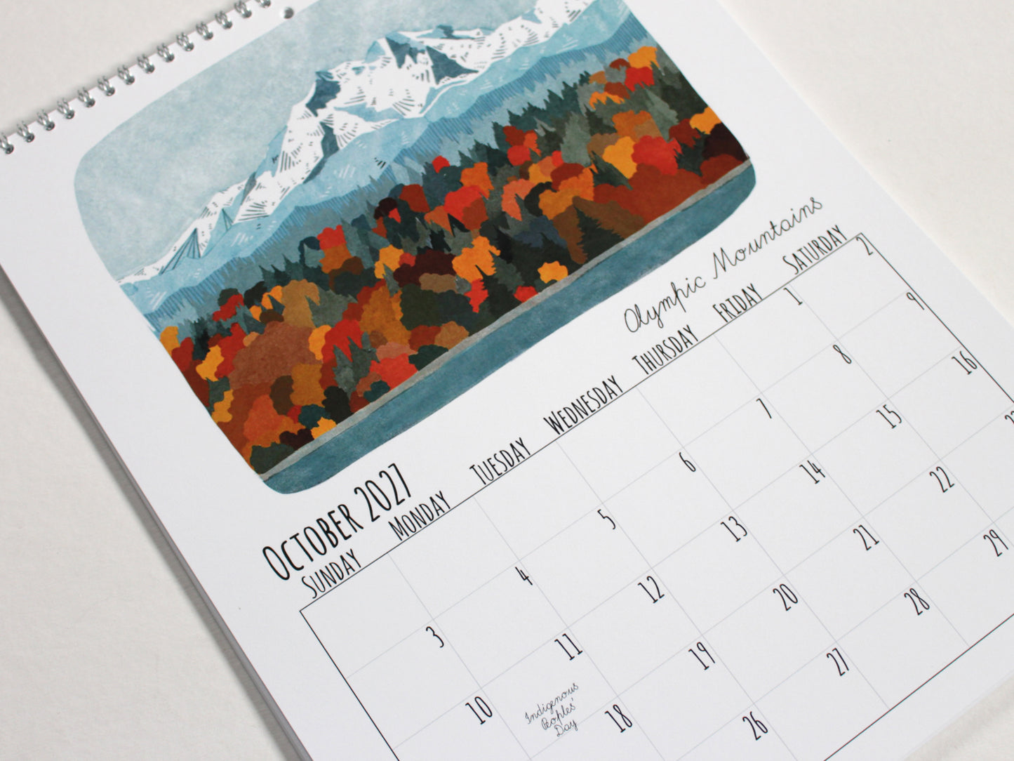 2027 Washington State Calendar