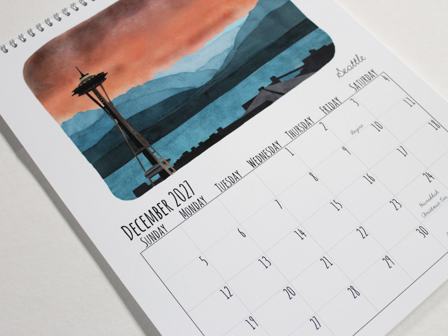 2027 Washington State Calendar