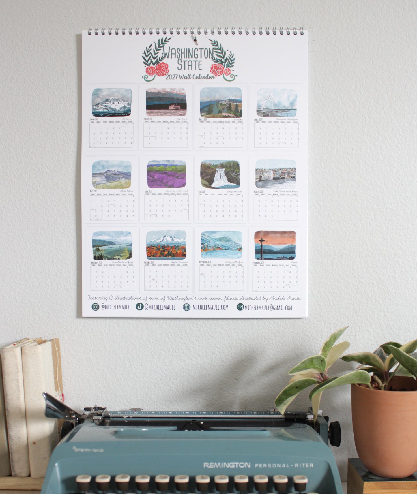 2027 Washington State Calendar