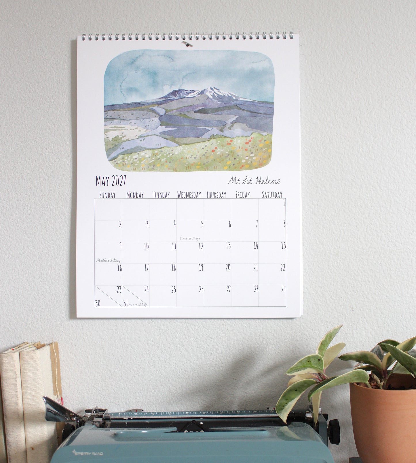 2027 Washington State Calendar