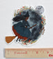 Single Sticker -  Witch Sticker - Agatha