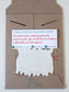 Set of Three Baby Goats in Sweaters Stickers