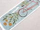 Tandem Bike Two Sided Illustrated Bookmark