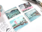 Portland Oregon Sticker Set - Four Seasons of Portland Bridges