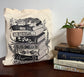 Sleeping Cat on a Stack of Books Cotton Canvas Tote Bag