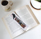 Charming Bookworm Essential: Set of Four Illustrated Bookmarks