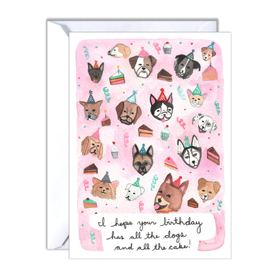 Birthday Card - All the Dogs