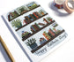 Library Father's Day Card - Vintage Bookshelf Design