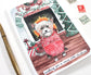 Terrier Dog Blank Holiday Card - Wishing You a Merry Little Christmas