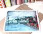 Portland, Oregon Hawthorne Bridge Illustrated Art Print