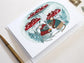 Sweet Holiday Mouse Card - For Sending Christmas Cheer