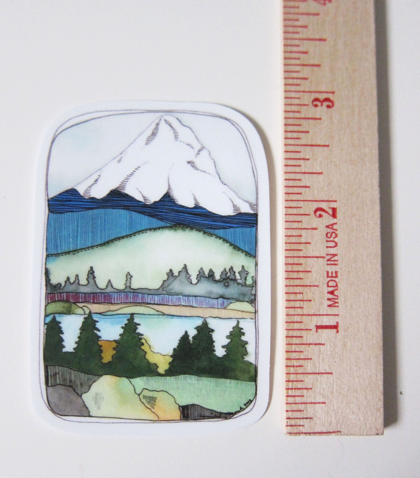 Set of Three Northwest Stickers Set