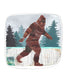 Illustration of Sasquatch amongst the trees 